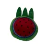 Green watermelon-shaped plush toy, cute and soft home decoration item, children's gift Item Picture